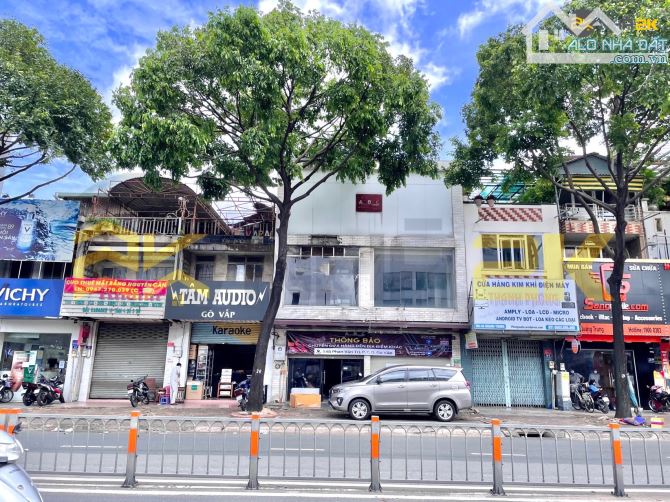 Hiếm MT Quang Trung P10, sát ngã 5 DT 4.2x23m, 2 lầu, ĐCT 40tr/, giá 16.9 tỷ TL