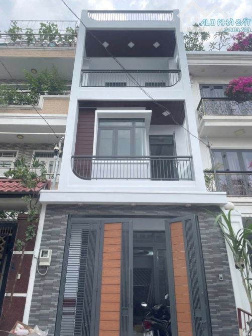 Cực Hiếm! Nhà Mới Keng 3 Tầng, 4PN, Vị Trí Đẹp Hẻm 8m, Tăng Nhơn Phú B - 64m², Giá Chỉ