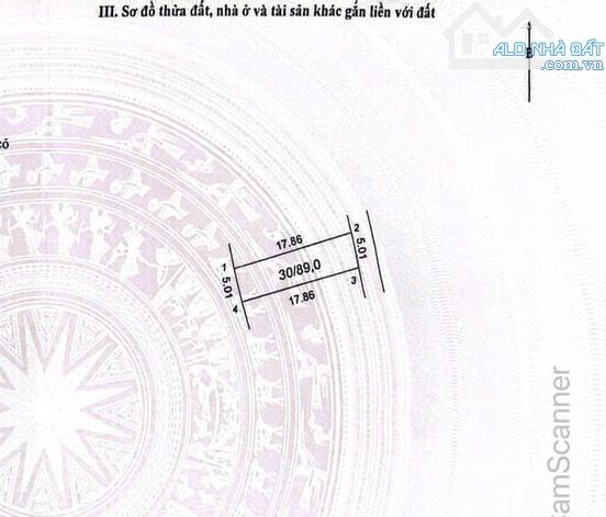 Tân An Hiền Ninh Sóc Sơn - 89m chỉ hơn 2 tỷ. Ô tô chạy vòng quanh