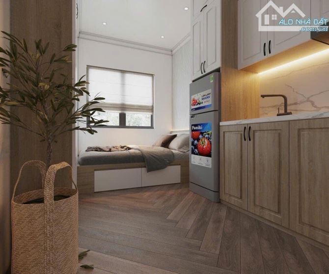 CHDV 80M² × 7 TẦNG THANG MÁY – 24 PHÒNG KK FULL ĐỒ – PCCC – DÒNG TIỀN 100TR/THÁNG