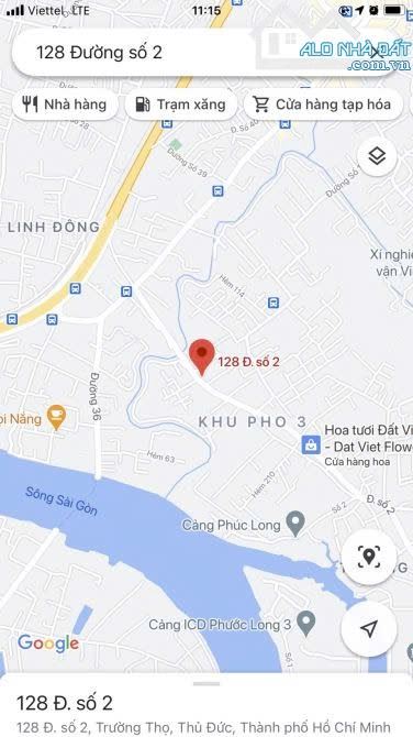 Bán nhà Mặt Tiền đường 2 Trường thọ, Thủ Đức. Giá 15 tỷ/135m2