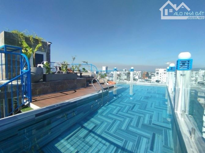 Bán tòa căn hộ 7 tầng, 21 phòng, dòng tiền 110 triệu/tháng, đường 5.5m Tiên Sơn 7