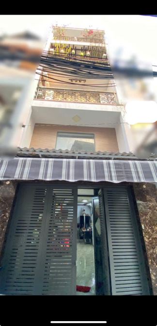 Bán nhà 5 tầng (4 x 11m) hẻm 1 sẹc Âu Dương Lân P3, Q8 tặng nội thất