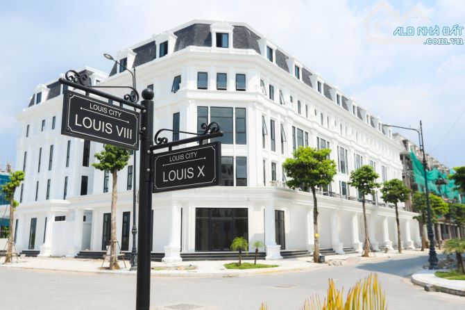 Hiếm! Bán Liền kề góc Louis City Hoàng Mai, DT 197m2, 5 tầng giá 53.5 tỷ
