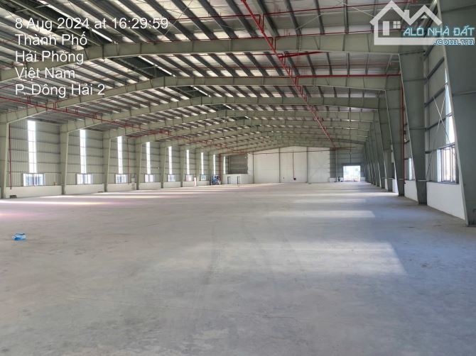 Cho Thuê Kho xưởng tại Hải Phòng - gần TT hành chính Thuỷ Nguyên