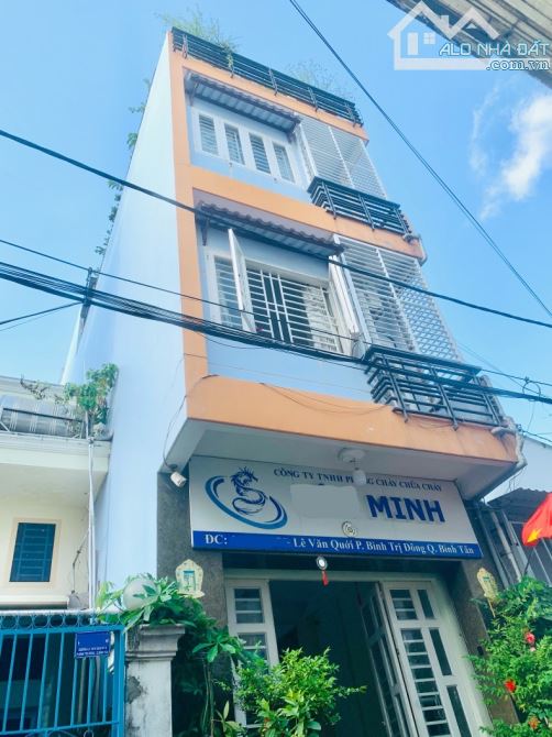 BÁN NHÀ LÊ VĂN QUỚI 84m2 4 TẦNG 5PN GIÁ 8,x TỶ