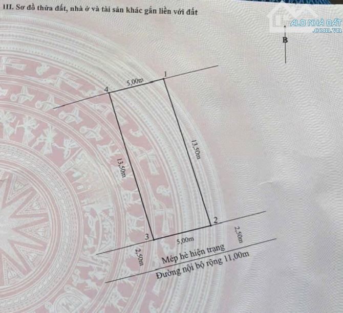 - Bán đất TĐC Cây Đa - ĐẰNG GIANG NGÔ QUYỀN  - Diện tích: 67.5m2 ngang 5m dài 13.5m - Hướn
