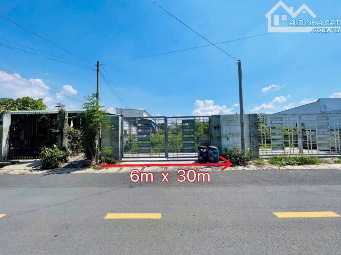 440 TRIỆU - Đất full thổ cư (6x30) sát bên chợ Việt Kiều, xã Tân Thông Hội, Củ Chi .