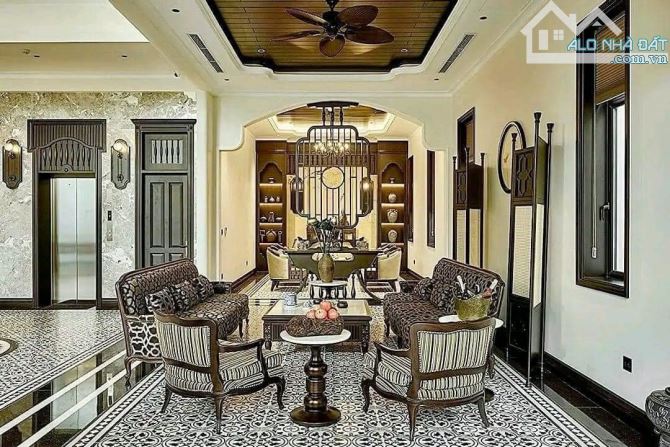 BIỆT THỰ PHONG CÁCH INDOCHINE-420M- 6 TẦNG-470 TỶ