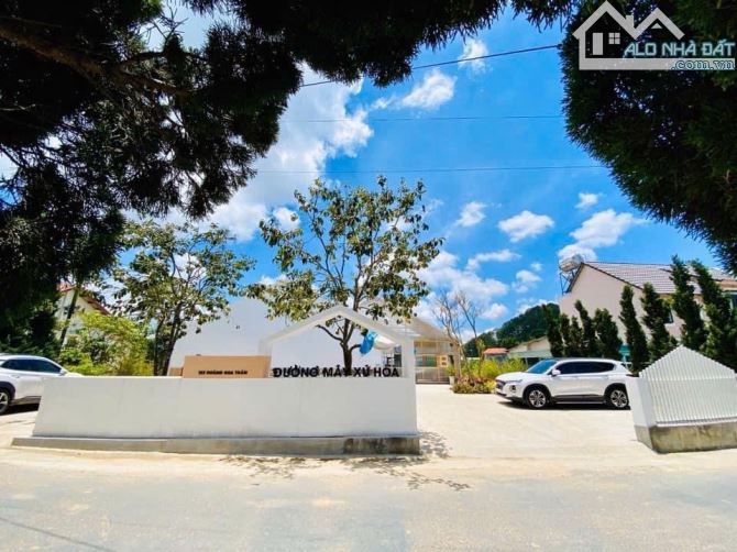 Bán lại đất lớn 3746m2 mặt tiền khu hiều cafe homestay Hoàng Hoa Thám P10 Đà Lạt 100 tỷ