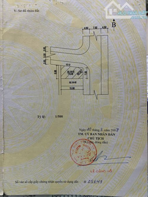 Bán nhanh lô góc 2 mặt tiền đường Lê Văn Quý, Đà Nẵng. Cách biển 900m