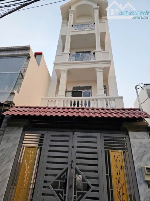 Bán nhà hẻm xe tải Tỉnh Lộ 10, Bình Tân, 70m² - 4x17.5 - 4 tầng, nở hậu, chỉ  nhỉnh 6 tỷ