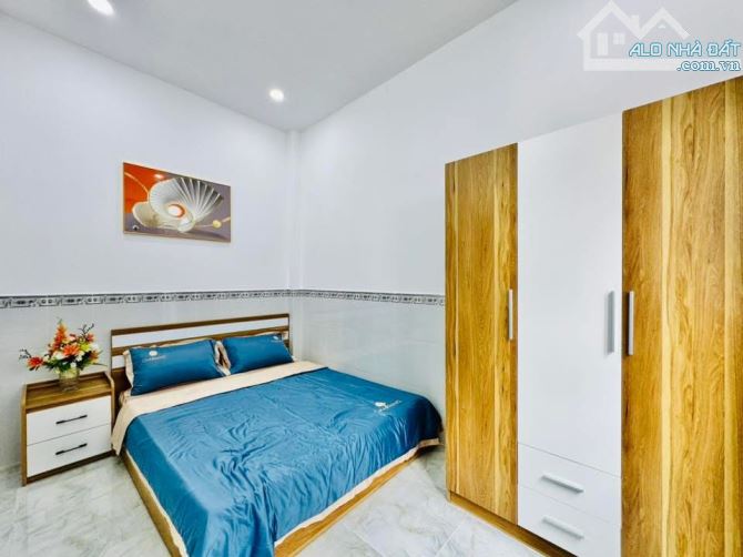 45m2, BÁN NHÀ 4 TẦNG, HẺM Ô TÔ 5M thông, THỐNG NHẤT, P16 GÒ VẤP, NHỈNH 5 TỶ - 10