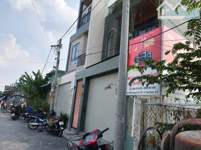 Bán lô đất hẻm 8m Thạnh Xuân 25, DT: 4x29m full thổ, giá 4.95 tỷ tl - 1