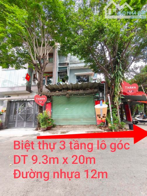 BIỆT THỰ LÔ GÓC 2 MẶT TIỀN KINH DOANH-3 TẦNG-9.3Mx20M-KHU VỰC SẦM UẤT ĐƯỜNG 59 P14 GÒ VẤP - 1
