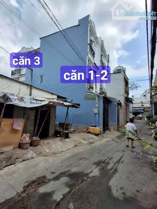 NGAY MẶT TIỀN HT13 Q12 3 CĂN RIÊNG BIỆT 3 TẤM DT 9,5X14 110M² CHỦ BÁN GẤP HƠN 6TỎI - 1