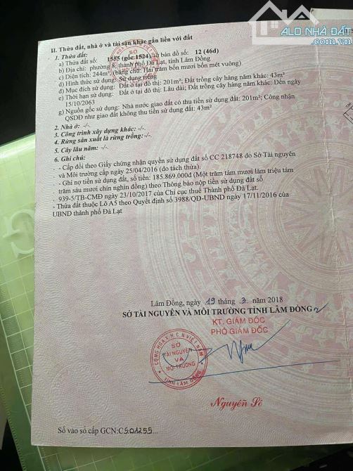 Đất ngộp hạ giá bán gấp từ 16.5tỷ nay chốt 10,5tỷ - 1