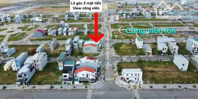 🏠Đất 2 mặt tiền view công viên Hương Sơ (KV6)- KQH Nguyễn Văn Linh - 1