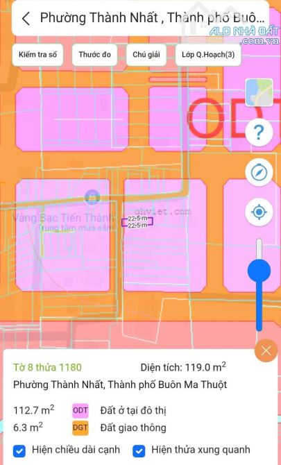 Đất Thủ Khoa Huân ,hẻm 135 ,thành nhất ,bmt - 1