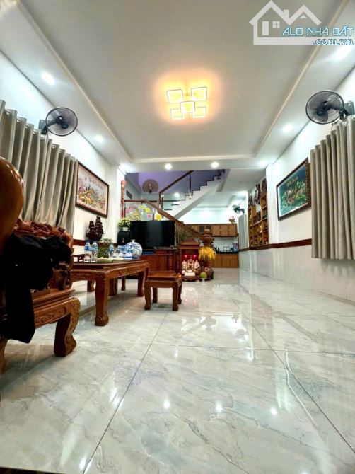 66m2, BÁN NHÀ 2 TẦNG, 3PN, HẺM XE TẢI 8M, HIỆP THÀNH, Q.12, NHỈNH 5 TỶ - 1