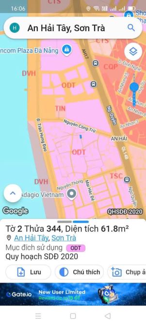 📌📌📌Làm việc trực tiếp!!!Bán lô đất 2 mặt Kiệt Nguyễn Công Trứ, chợ đêm Mai Hắc Đế 🍀 - 1