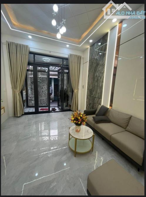 Bán nhà mới  phạm văn chiêu phường 9 gò vấp 4 tầng 47m² 5ty99 - 1