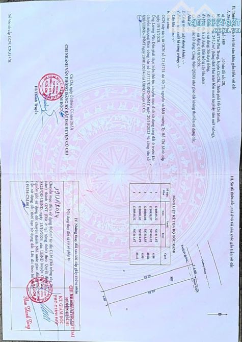6x40, 1/Nguyễn Thị Lắng, Tân Phú Trung, Củ Chi. 3,3 tỷ thương lượng - 1