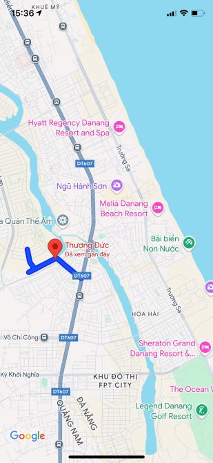 Bán 150M2 đường Thượng Đức khu phố chợ Hoà Hải, Ngũ Hành Sơn, giá 5 tỷ 1 tl - 1