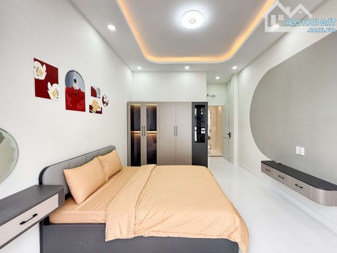 🚗 HXH HOÀNG HOA THÁM, BT - NHÀ MỚI ĐẸP FULL NỘI THẤT - SÁT MẶT TIỀN - 3 TẦNG BTCT - 8T TL - 12