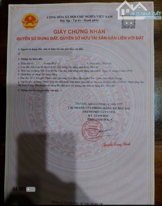 nhà trệt lầu 105,4m2 3ty1 TL gần chợ Khánh Long cây xăng Hạnh Nguyên 500m, p.Thái Hòa - 18