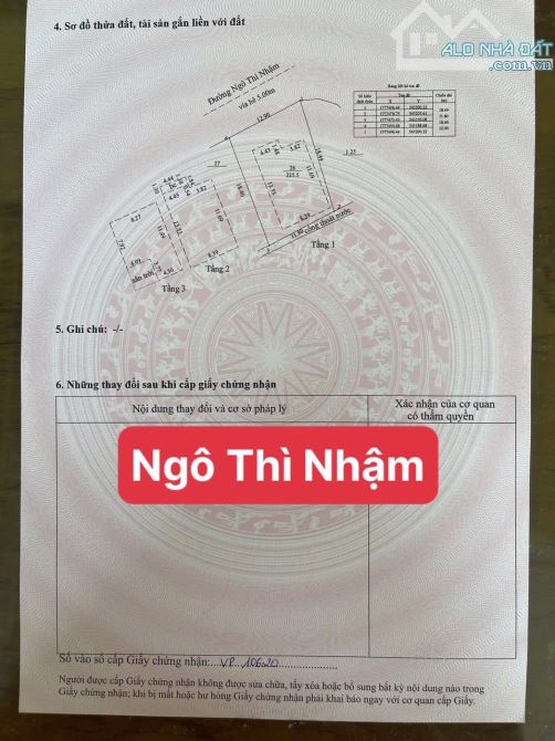 ❌❌Chào Bán nhà 3 tầng 225m2 ngang 13m mặt tiền đường 10m5 NGÔ THÌ NHẬM  Vị trí Đẹp Kinh Do - 2