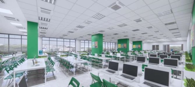 Cho thuê sàn Văn Phòng MBKD Tòa Thành Công Plaza 102 Thái Thịnh DT: 500 - 1.000m2. - 2