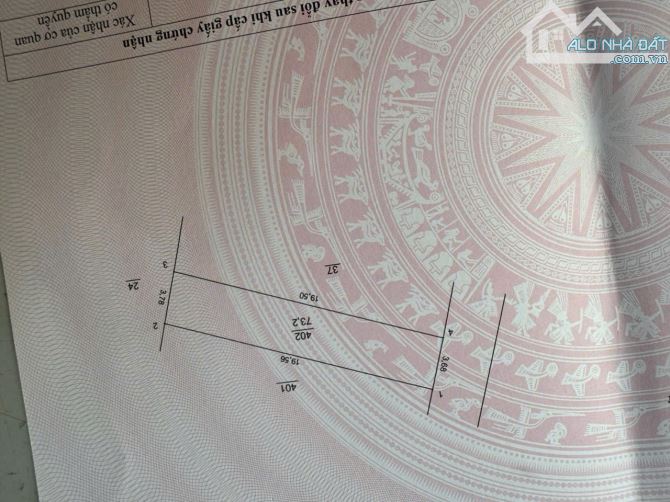 BÁN GẤP 73M ĐẤT ĐẠI ÁNG THANH TRÌ ÔTÔ 7CHỖ VÀO ĐẤT-1NHÀ RA NGUYỄN QUỐC TRINH 6.6TỶ - 2