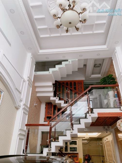 Bán nhà phố 5 tầng đẹp hẻm nhựa Lê Văn Thọ 60m2 tặng nội thất sát CV Làng Hoa 8.99 tỷ. - 2