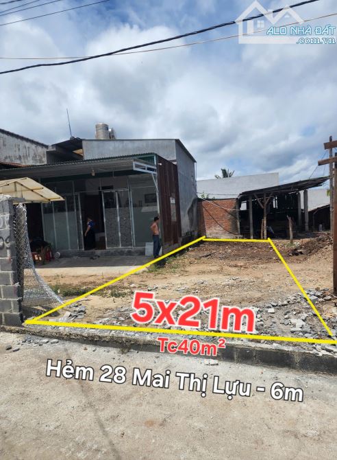 Bán lô đất hẻm 28 Mai Thị Lựu đi thông ra 118 Y Nuê - 2