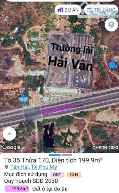 Bán Đất Mặt Tiền QL56 200m2 SHR thổ cư p.Tân Hải TP Phú Mỹ BRVT, Sát nhập TP HCM. - 2