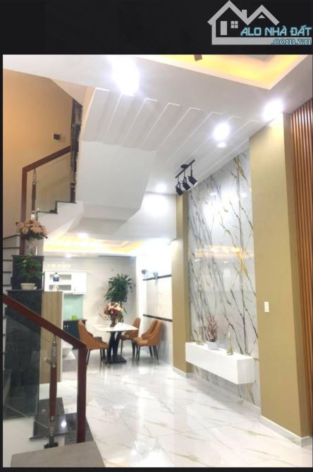 Bán nhà đẹp vị trí đẹp cách mặt tiền phạm văn chiêu phường 08 gò vấp 40 mét 45m² 7ty - 2