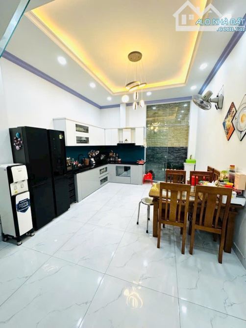 NHÀ ĐẸP KHU GÒ XOÀI BÌNH TÂN - HẺM XE TẢI - 4 TẦNG CHỦ TỰ XÂY KIÊN CỐ - NT CAO CẤP - 6,x - 2