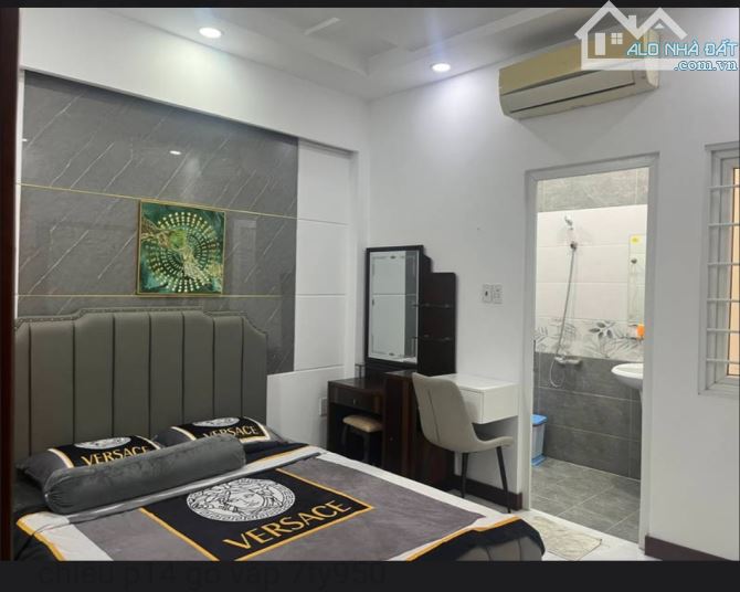 Bán nhà 4 tầng 56m² hẻm oto phạm văn chiêu p14 gò vấp 7ty950 - 2
