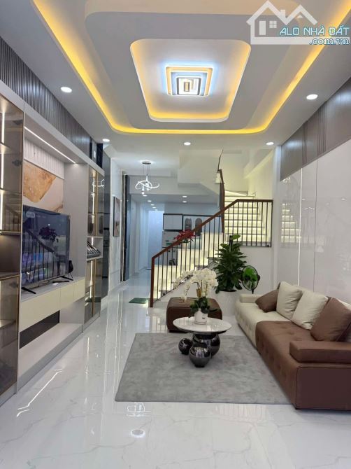 Bán nhà 2 tầng mới hiện đại,sát mặt tiền Trương Thị Hoa. 4x20m. HXH. Giá 6,25 tỷ tl - 2