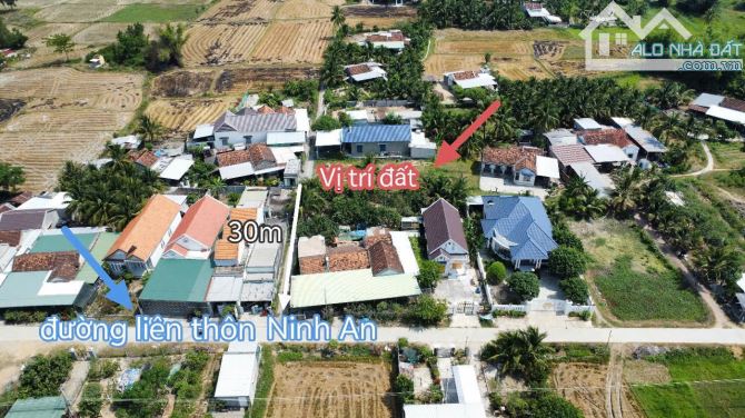 đất dân cắt bán 2 lô cạnh đường liên thôn Ninh An  Ninh Hòa - 2