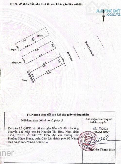 Bán Nhà Mặt Biển Trường Sa, Ngũ Hành Sơn | Tiềm Năng Phát Triển Khách Sạn, Nghỉ Dưỡn - 2