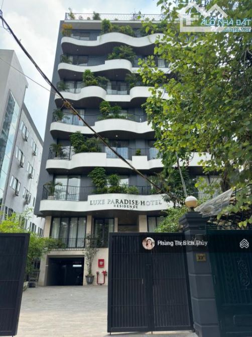 Thanh lý gấp tài sản đẹp, giá rẻ, gần MP Trần Thái Tông, 7 tầng, 76 phòng, 340m2, MT: 16m - 2