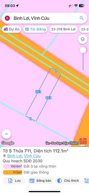 Đất sổ sẵn thổ cư 100% có hỗ trợ vay ngân hàng - 3