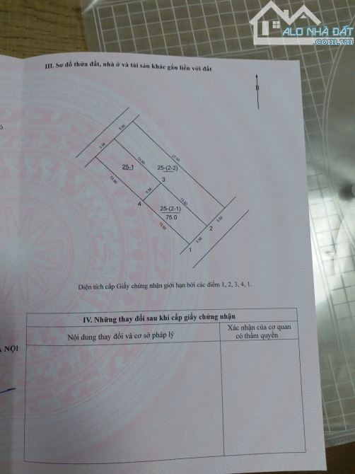 Bán Nhanh mảnh Đất 75m Cổ Điển Hải Bối Đông Anh HN  MT =MH 5m56 - 3