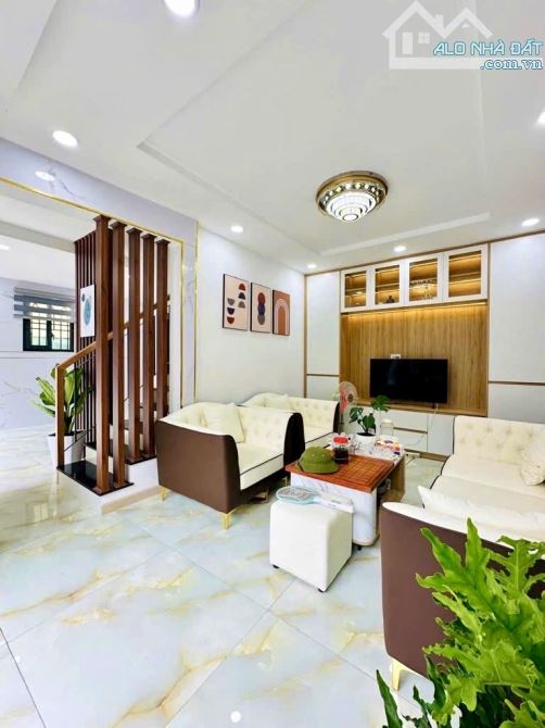 Ô TÔ NGỦ NHÀ-NGANG KHỦNG HƠN 7M-36M2-GẦN CV LÀNG HOA, GÒ VẤP- TẶNG NỘI THẤT-NHỈNH 4TỶ TL - 3