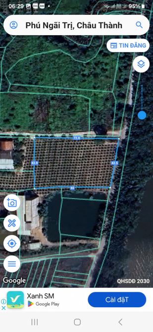 BÁN ĐẤT LÀM XƯỞNG, BẾN TÀU, ĐẤT CÔNG 2900M2 - 3