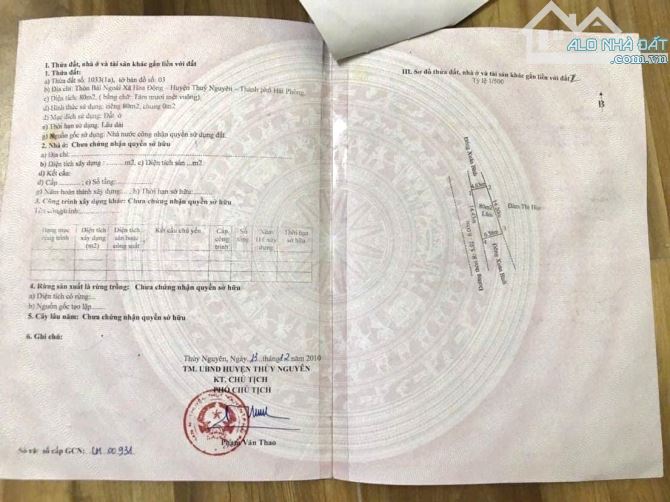 ‼️Bán lô đất mặt tiền rộng - kinh doanh tốt ✅ Hoa Động - Thuỷ Nguyên 👉 giá đầu tư - 3