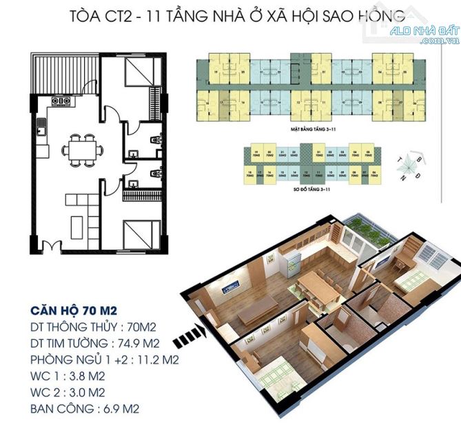 Nhà ở xã hội sao hồng quế võ bắc binh - 4