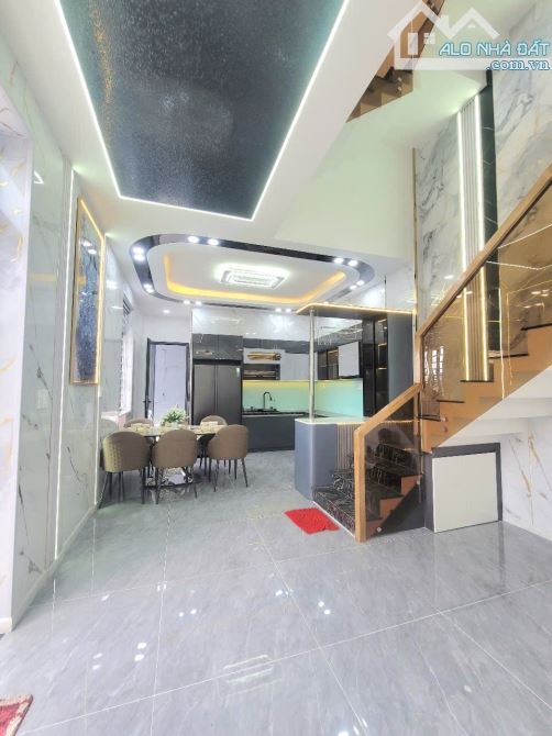 6,8Tỷ TL🔥Bán nhà Hoàn Công góc 2 mặt tiền, đường trục chính KDC p.Bình Chuẩn, Tp Thuận An - 4